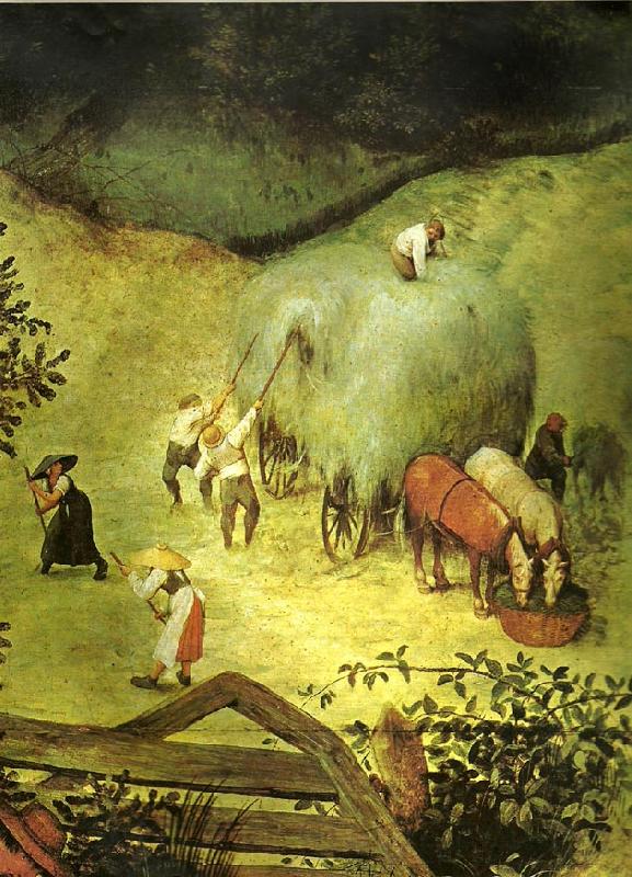 Pieter Bruegel detalilj fran slattern,juli Norge oil painting art